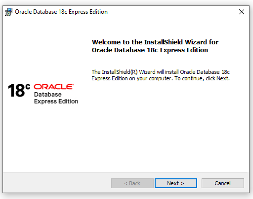 Oracle DB Installation Step 2