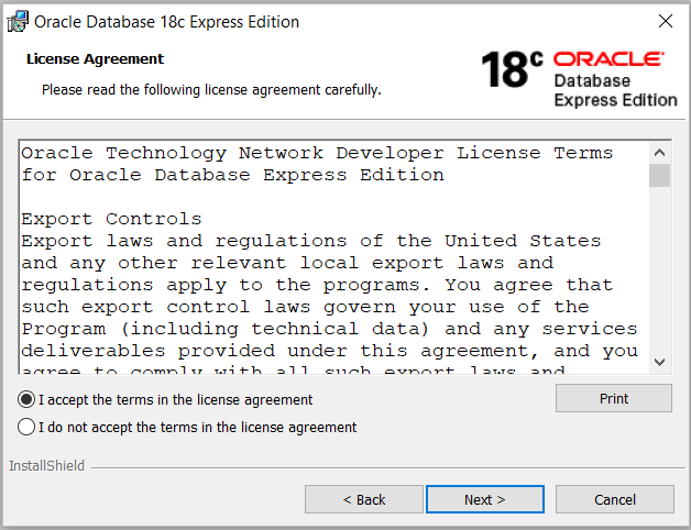 Oracle DB Installation Step 3