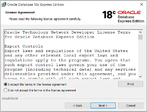 Oracle DB Installation Step 3